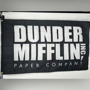 Dunder Mifflin Flag Banner 3x5 Feet